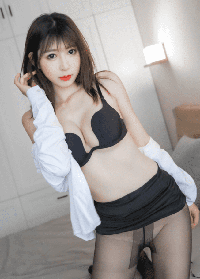 w黑米粥w-OL职业装