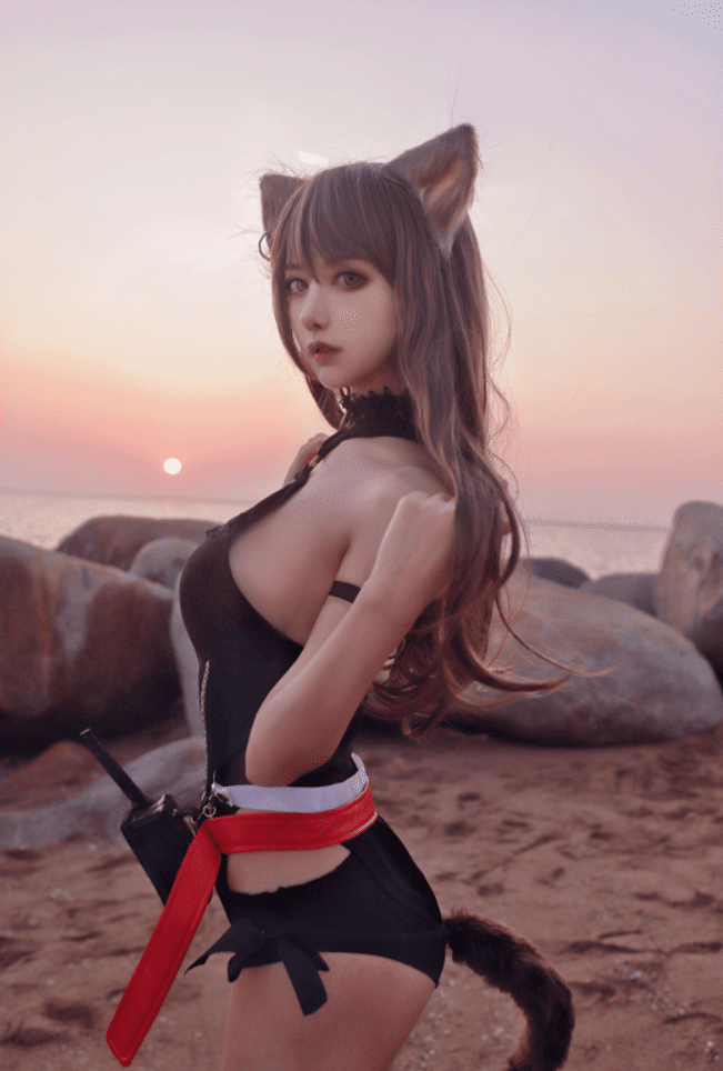 Shika小鹿鹿–天火泳装