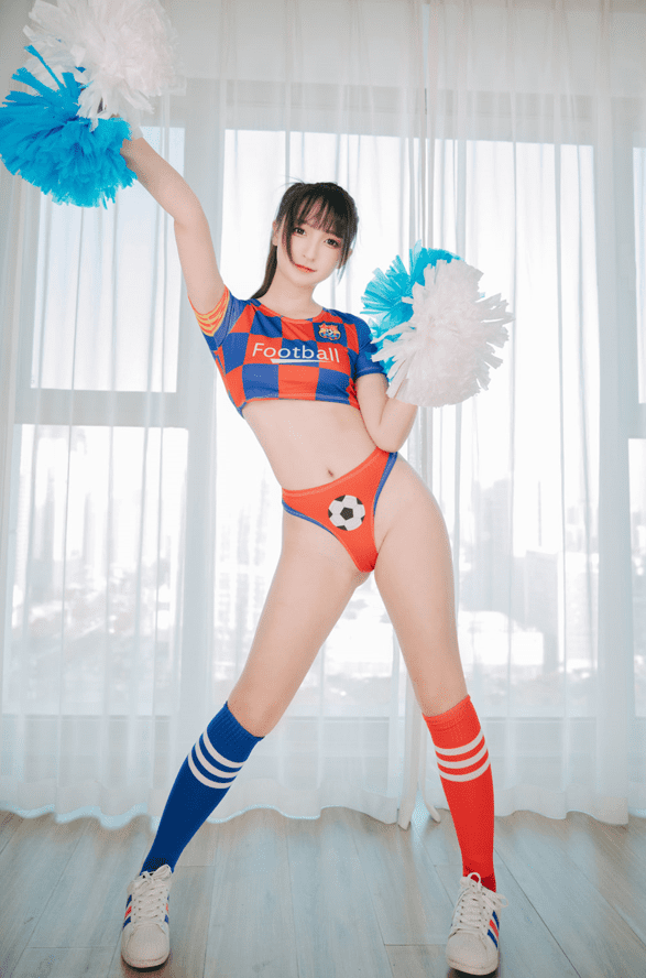 神楽坂真冬 – NO.84 cosplay 啦啦队少女《ハーフタイム》