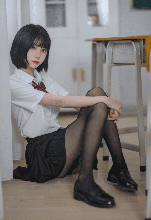 许岚LAN–NO.001 教室jk黑丝