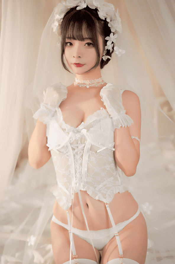 yuuhui玉汇–NO.004 纯白花嫁