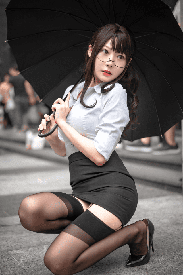 香草喵露露 – NO.040 丝袜西装诱惑