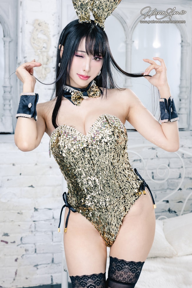 雨波_HaneAme – NO.227 2022年09月新品订阅 (Dazzling Bunny_日本炫目兔女郎)