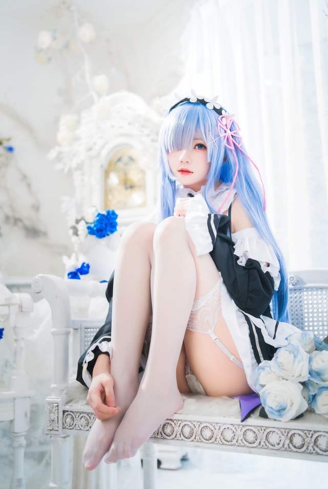 桜桃喵 – NO.127 长发蕾姆01