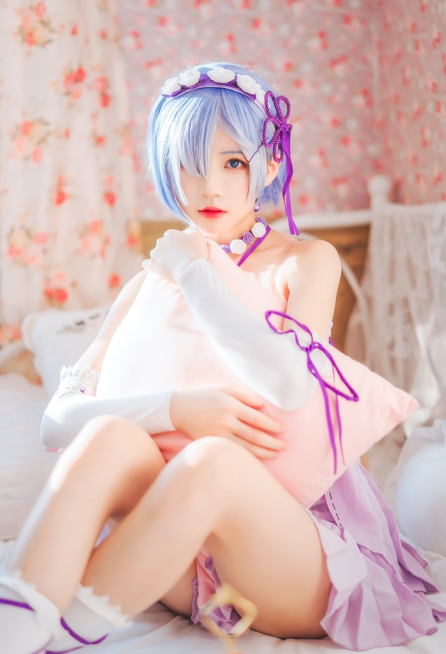 桜桃喵 – NO.133 蕾姆小睡裙