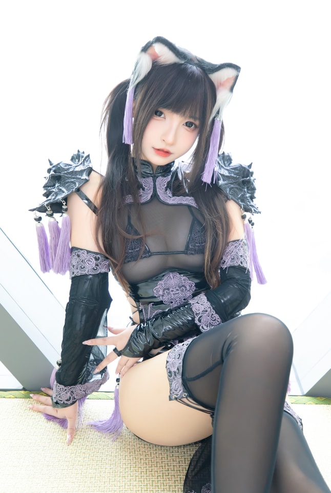 神楽坂真冬 – NO.141 旗袍猫女