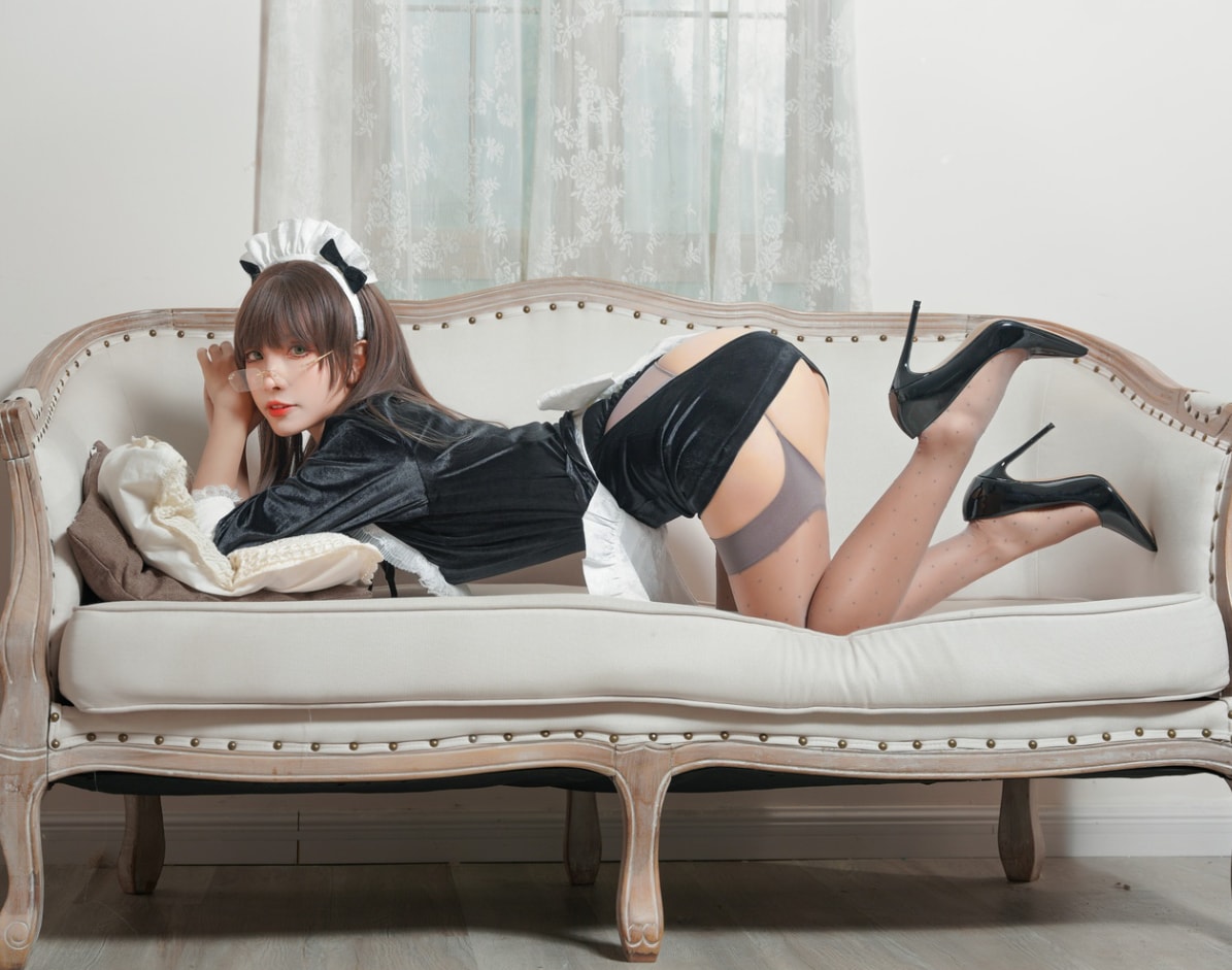 Neko薇薇 – NO.006 丝绒女仆