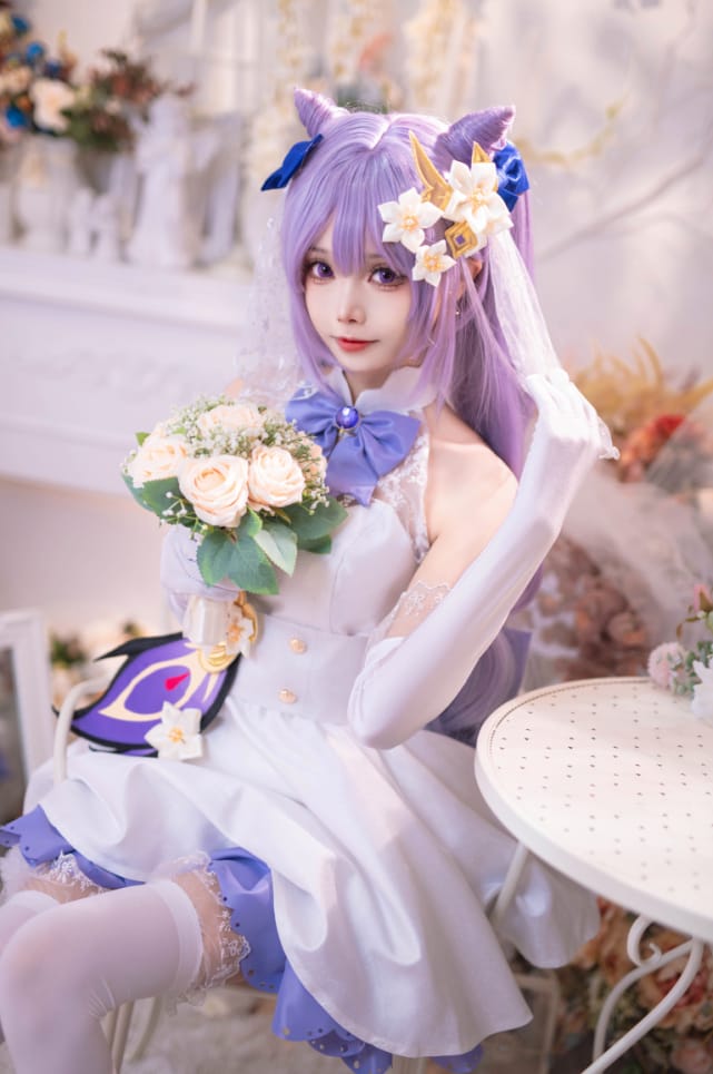 艾西aiwest – NO.01 刻晴花嫁