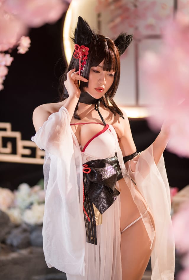 白烨 VOL.061 湿身天诚泳装