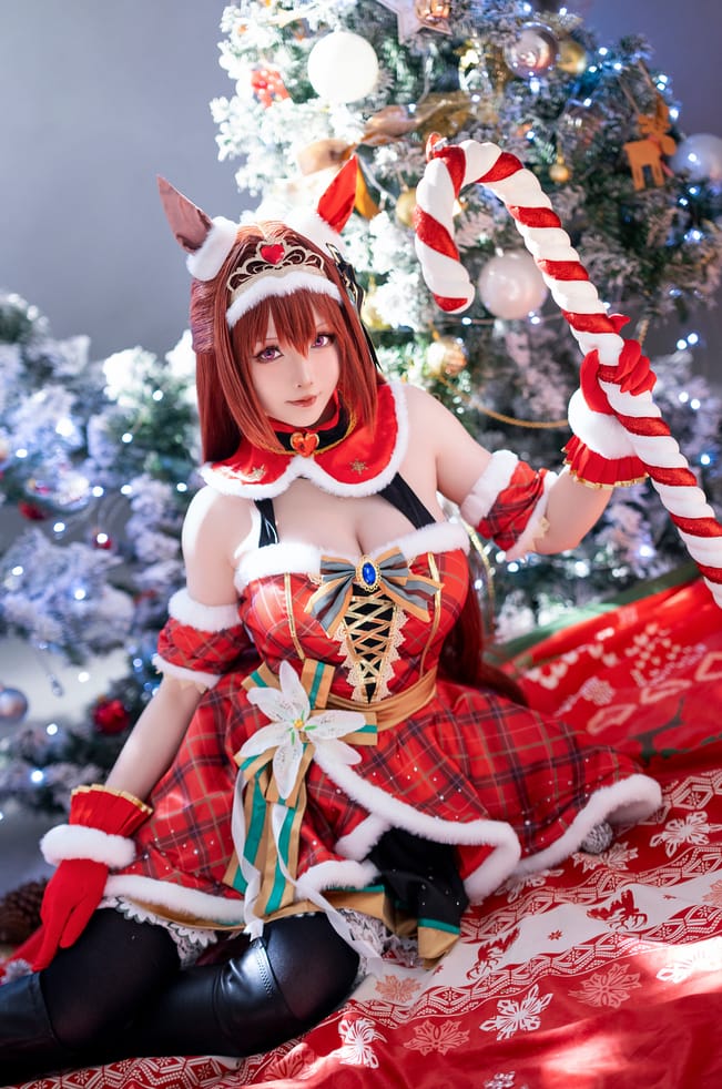 星之迟迟 NO.179 2023年12月计划A 赛马娘-大和赤骥 圣诞衣装