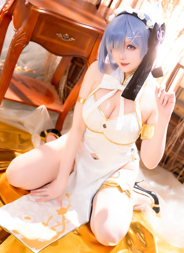 星之迟迟 NO.187 2024年01月计划B 蕾姆旗袍