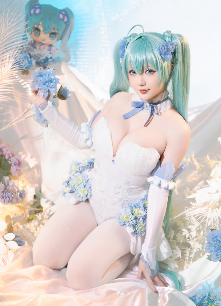 星之迟迟 NO.190 2024年02月计划A 初音未来 粉蝶花精灵