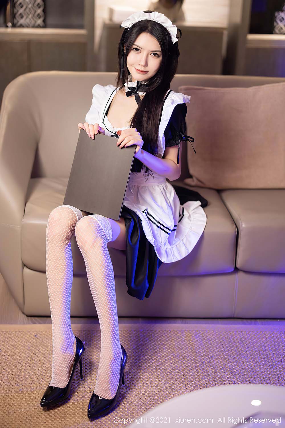 [Xiuren秀人网] NO.4182 女仆装系列 媛媛酱belle
