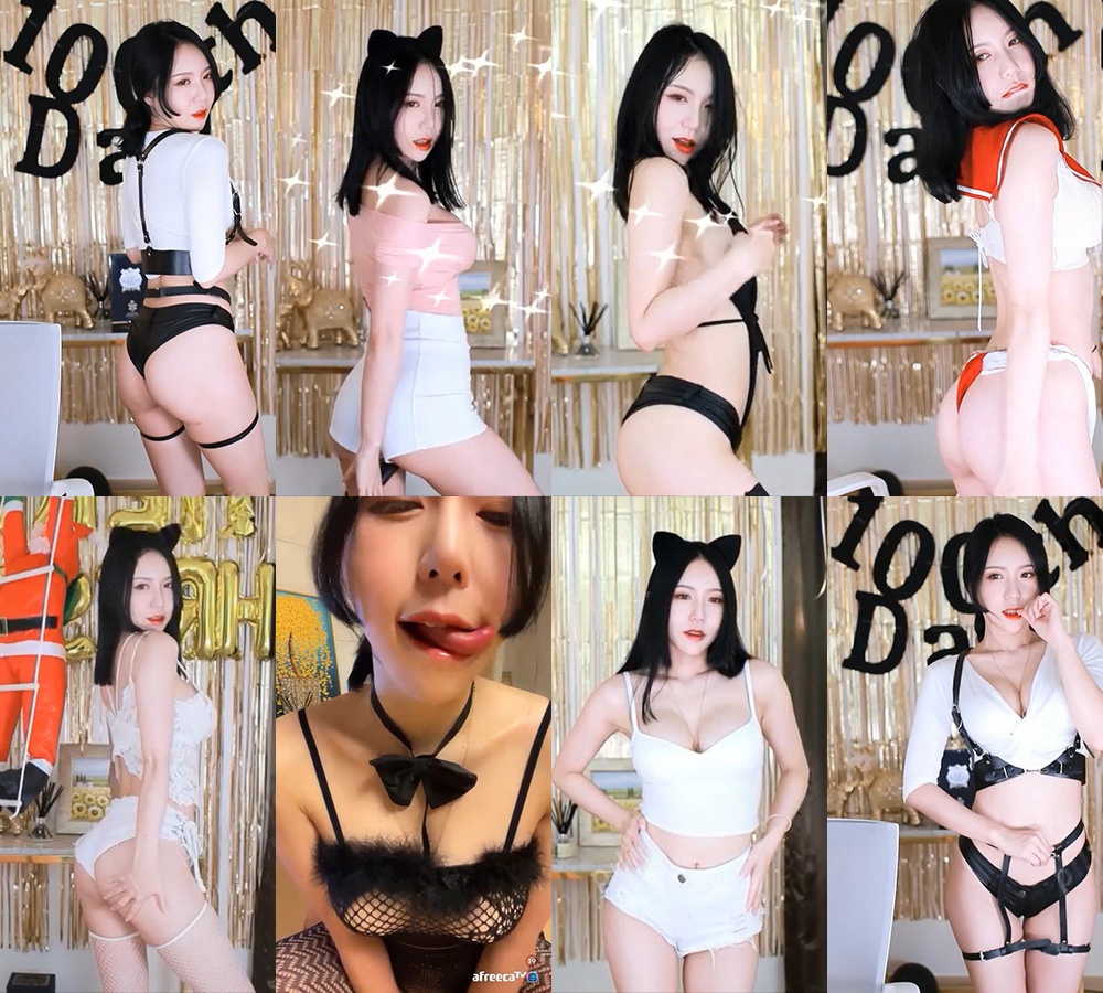 AfreecaTv韩国BJ尹敏朱精选热舞合集