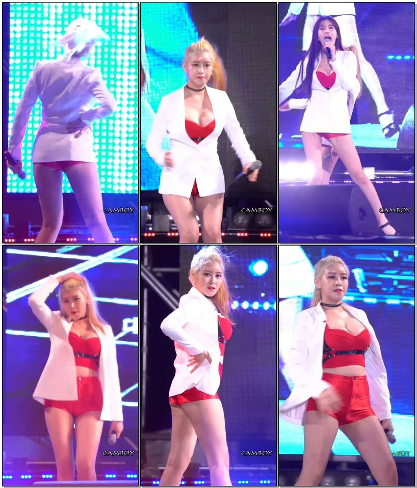 160804韩国女团Pocket Girls现场饭拍秀预览图 2