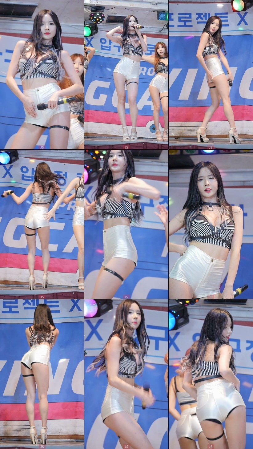 170930韩国女团Pocket Girls现场饭拍秀预览图 2