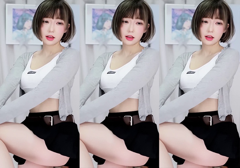韩国AfreecaTv主播卡哇伊漫无Leebada Night Dream Magenta预览图 2