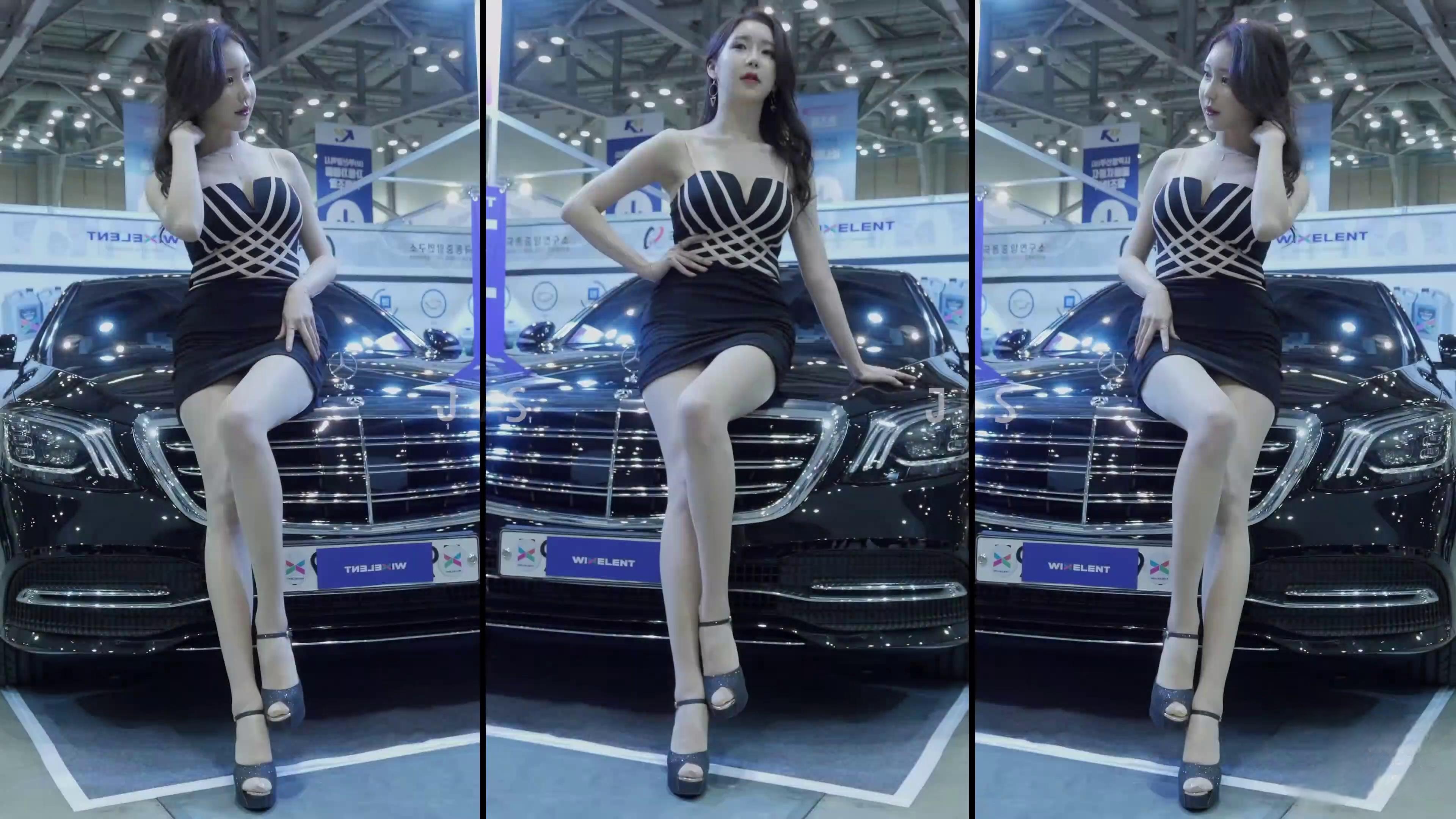 车展奔驰模特敏彩允Min Chaeyoon预览图 1