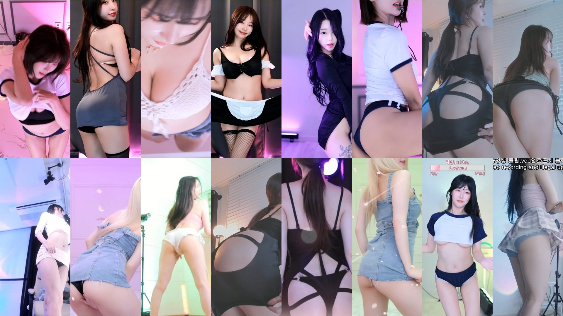 AfreecaTv韩国BJ 24年3月20日录制舞蹈合集