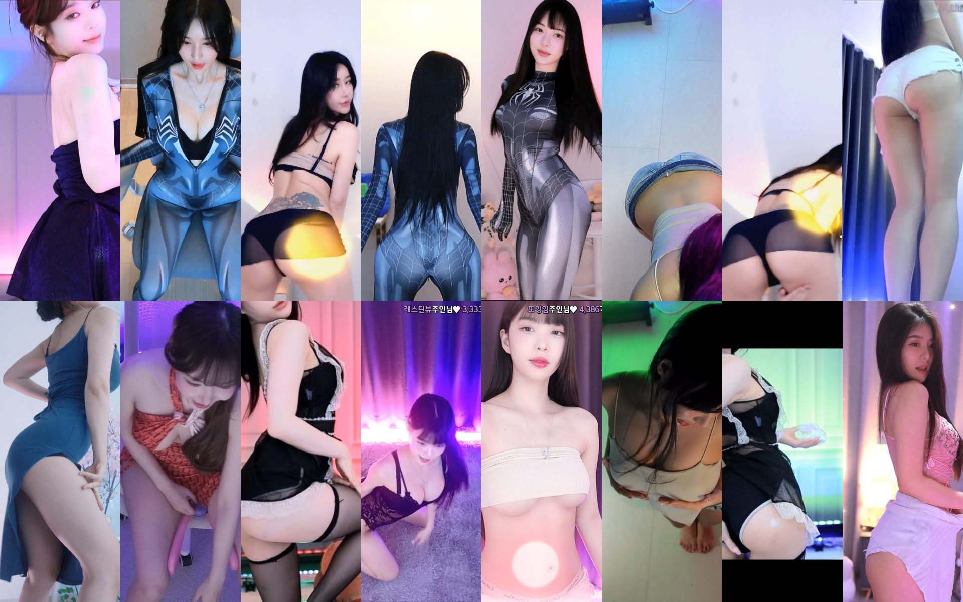 AfreecaTv韩国BJ 24年3月11日录制舞蹈合集