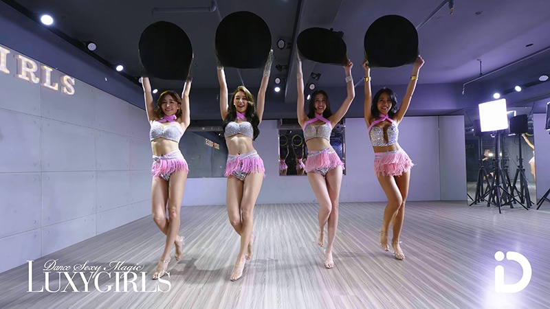 [4k]iDance 舞蹈工作室luxygirls一镜到底性感热舞- Zoey编舞