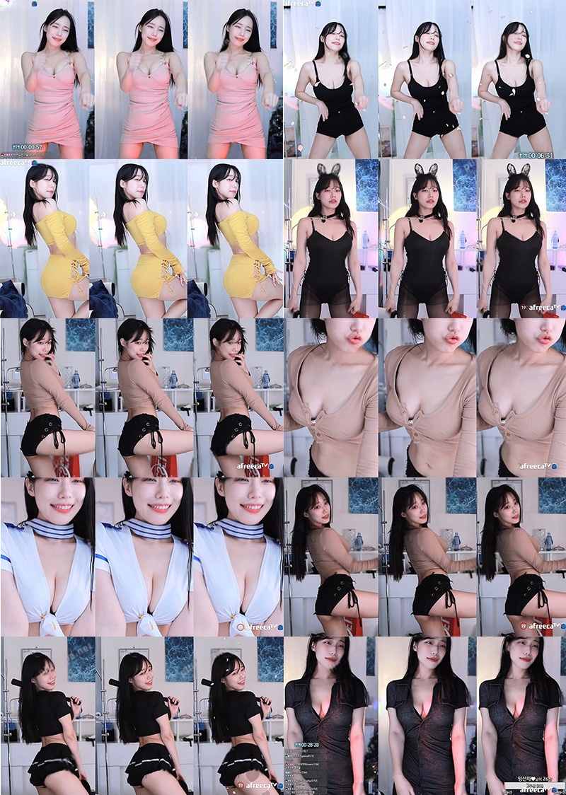 AfreecaTv韩国BJ 아민_♥(rbdud3471)精选热舞合集