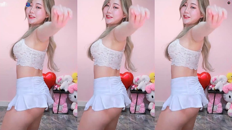 韩国BJ 夏娃(이브면다야)迷你裙性感热舞预览图 3