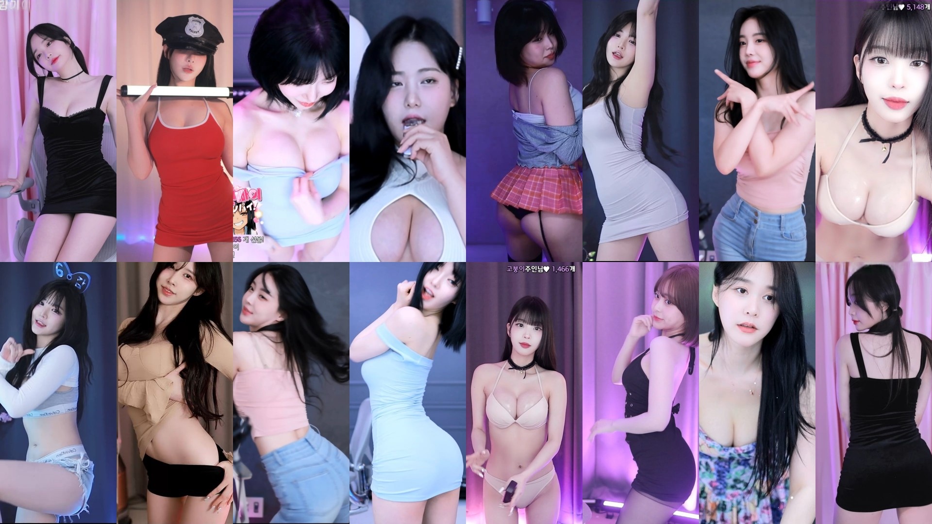 AfreecaTv韩国BJ 24年4月5日录制舞蹈合集19+