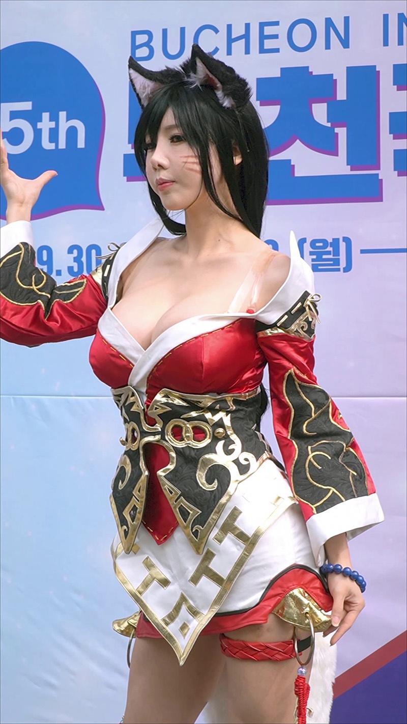 2022年富川国际漫画节宋珠儿SongJooA Cosplay LOL九尾妖狐预览图 2