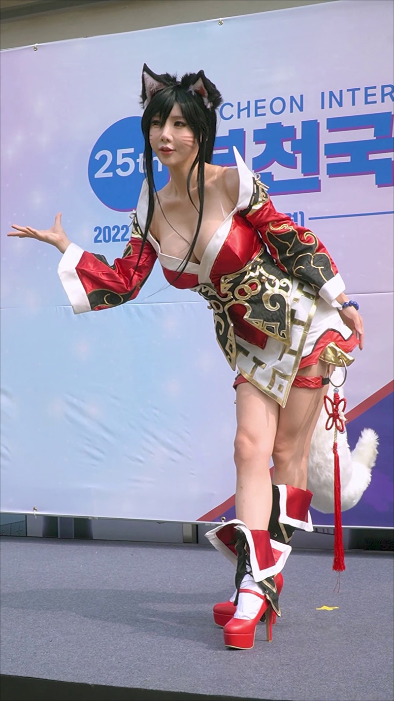 2022年富川国际漫画节宋珠儿SongJooA Cosplay LOL九尾妖狐预览图 3