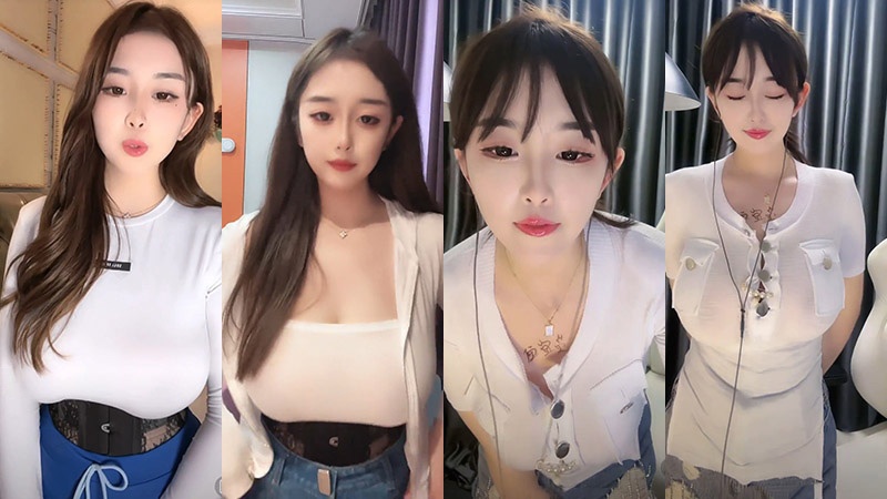 抖音主播巨乳天然琪直播整活付费会议定制
