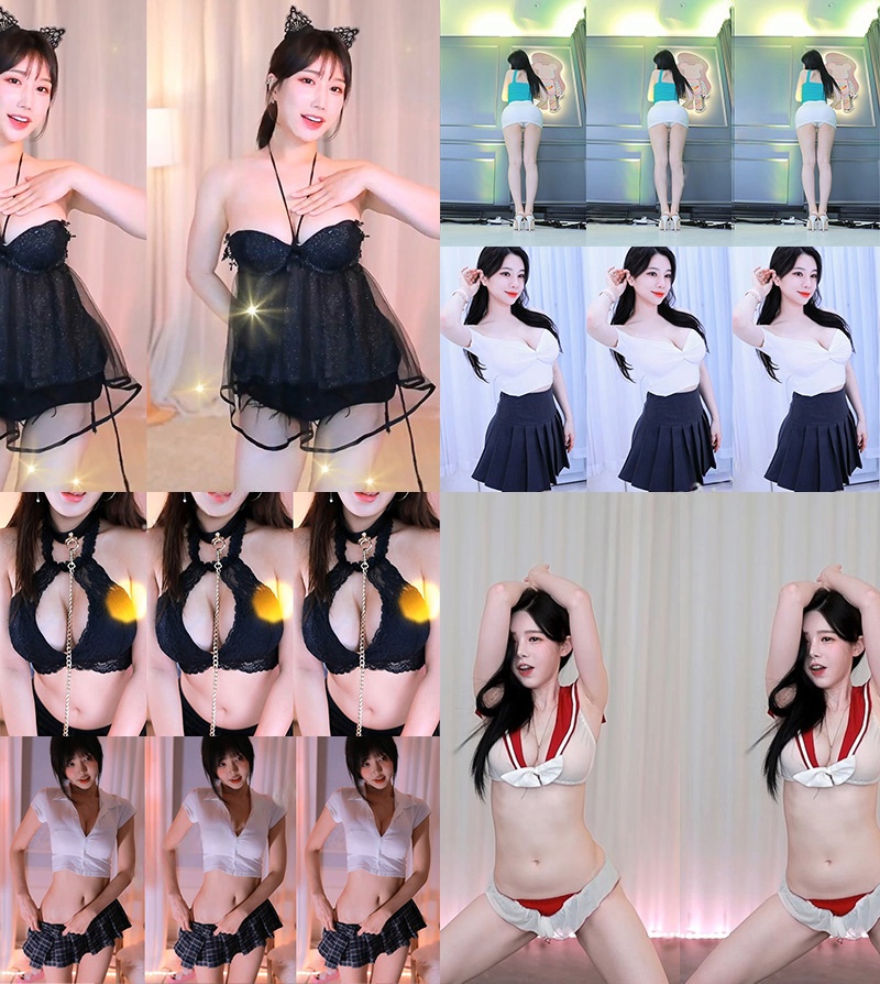 AfreecaTv韩国BJ 23年4月29日录制舞蹈合集