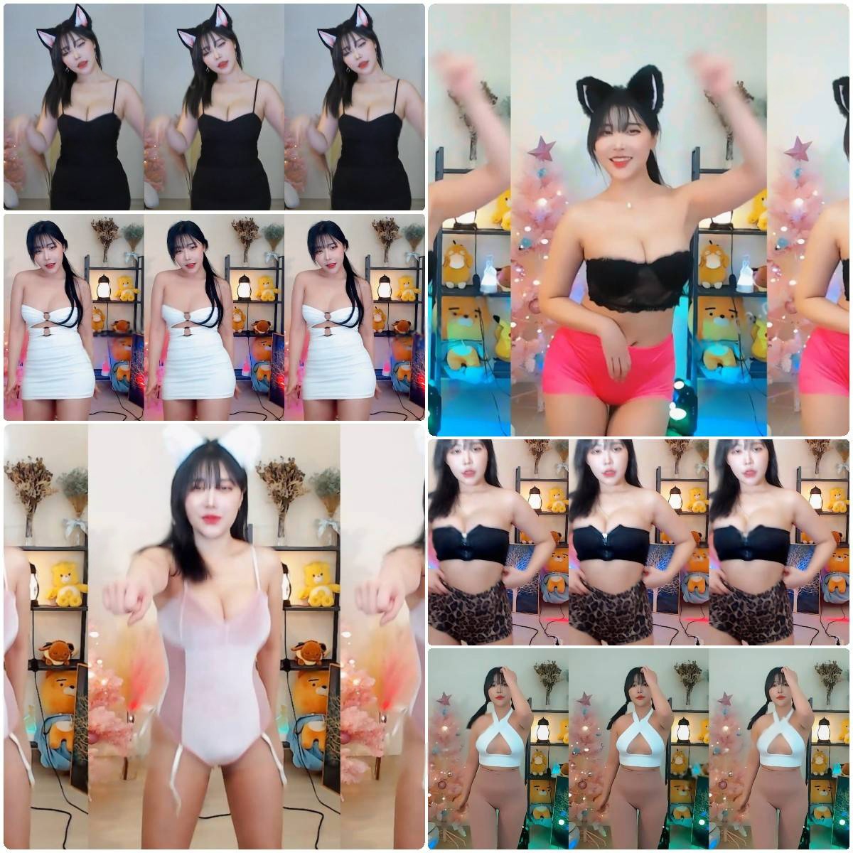 AfreecaTv韩国BJ朴罗熙精选舞蹈合集