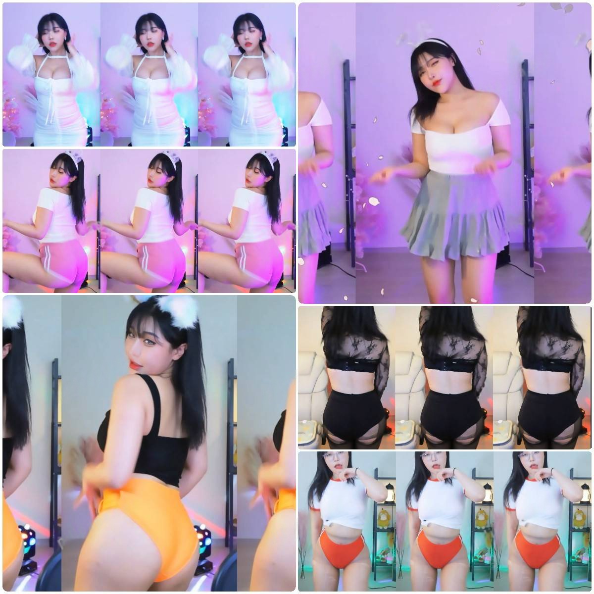 AfreecaTv韩国BJ朴罗熙精选舞蹈合集预览图 2