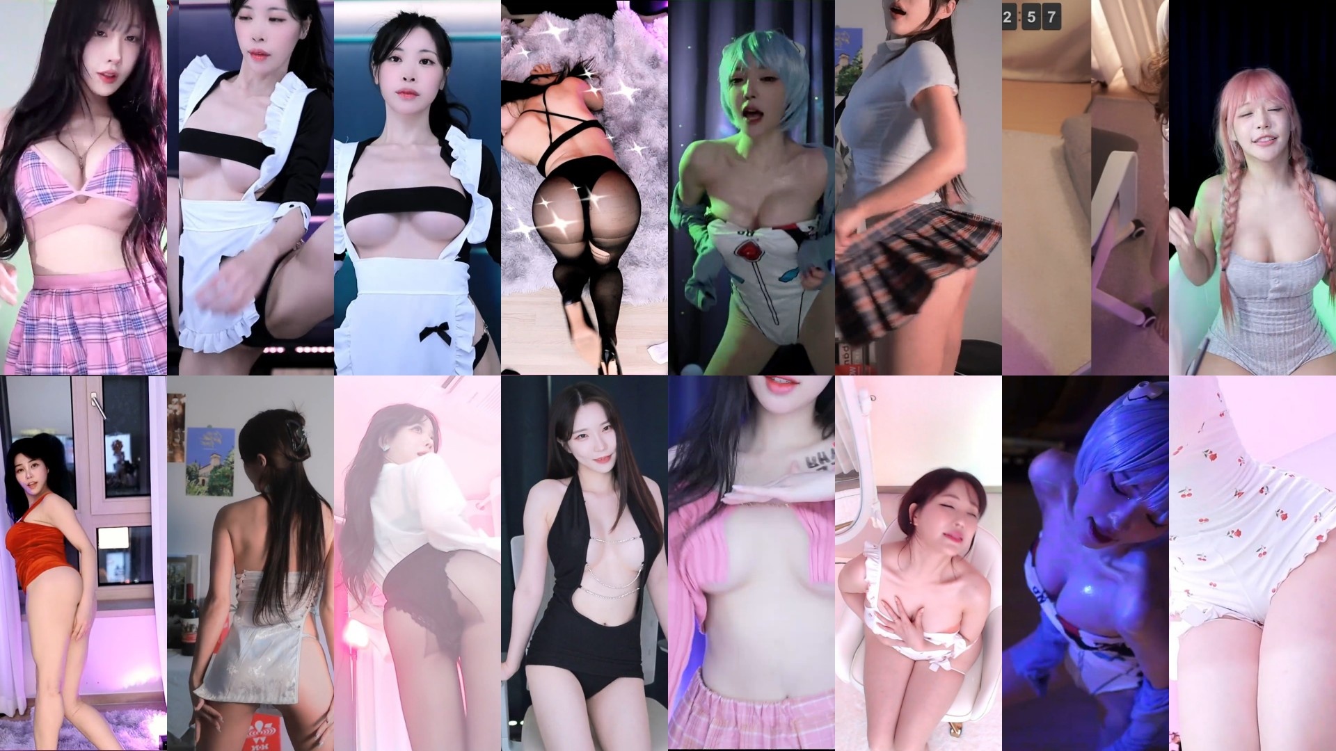 AfreecaTv韩国BJ 24年4月28日录制舞蹈合集