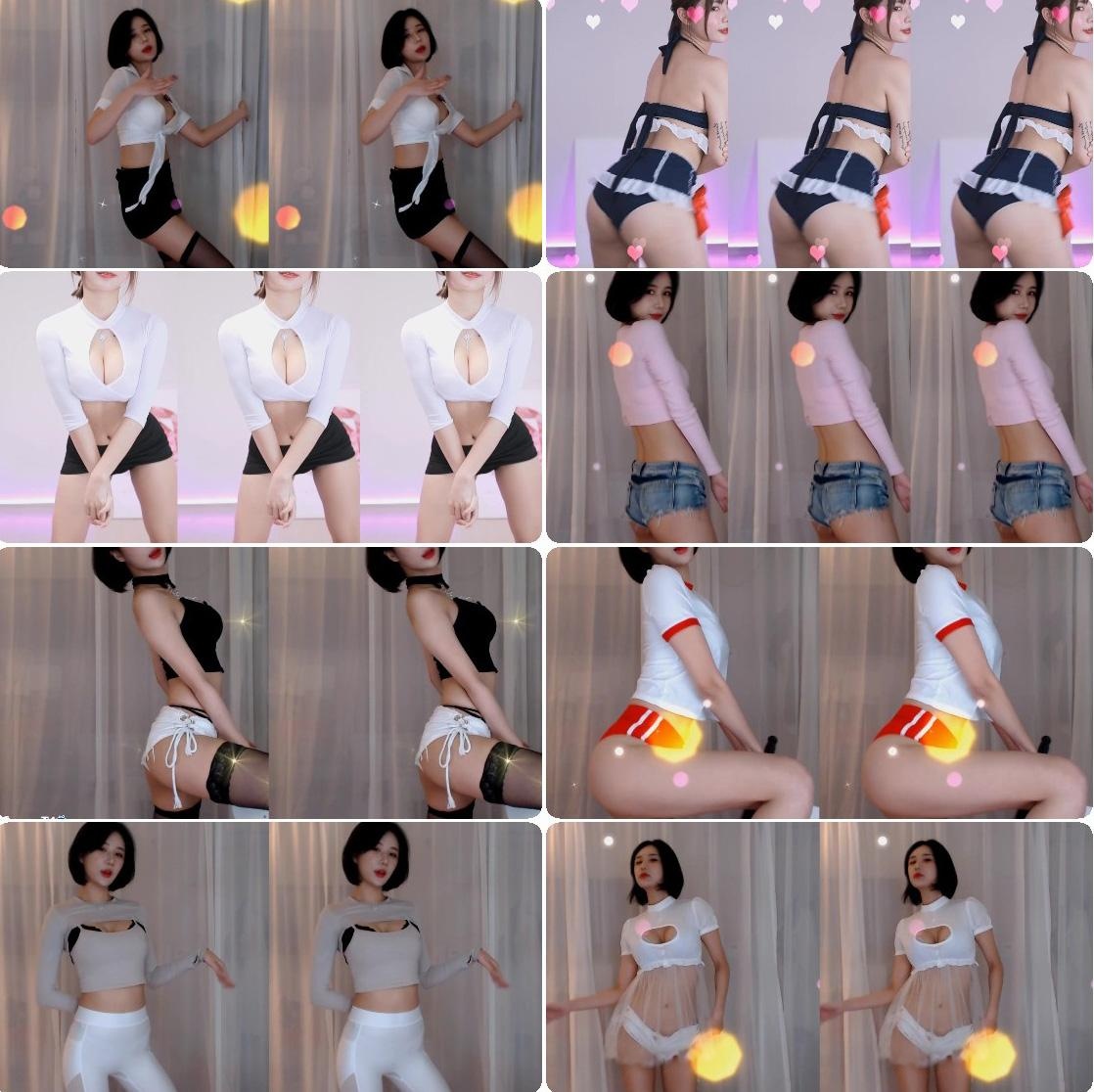 AfreecaTv韩国BJ恩雨+桂兰精选舞蹈合集一