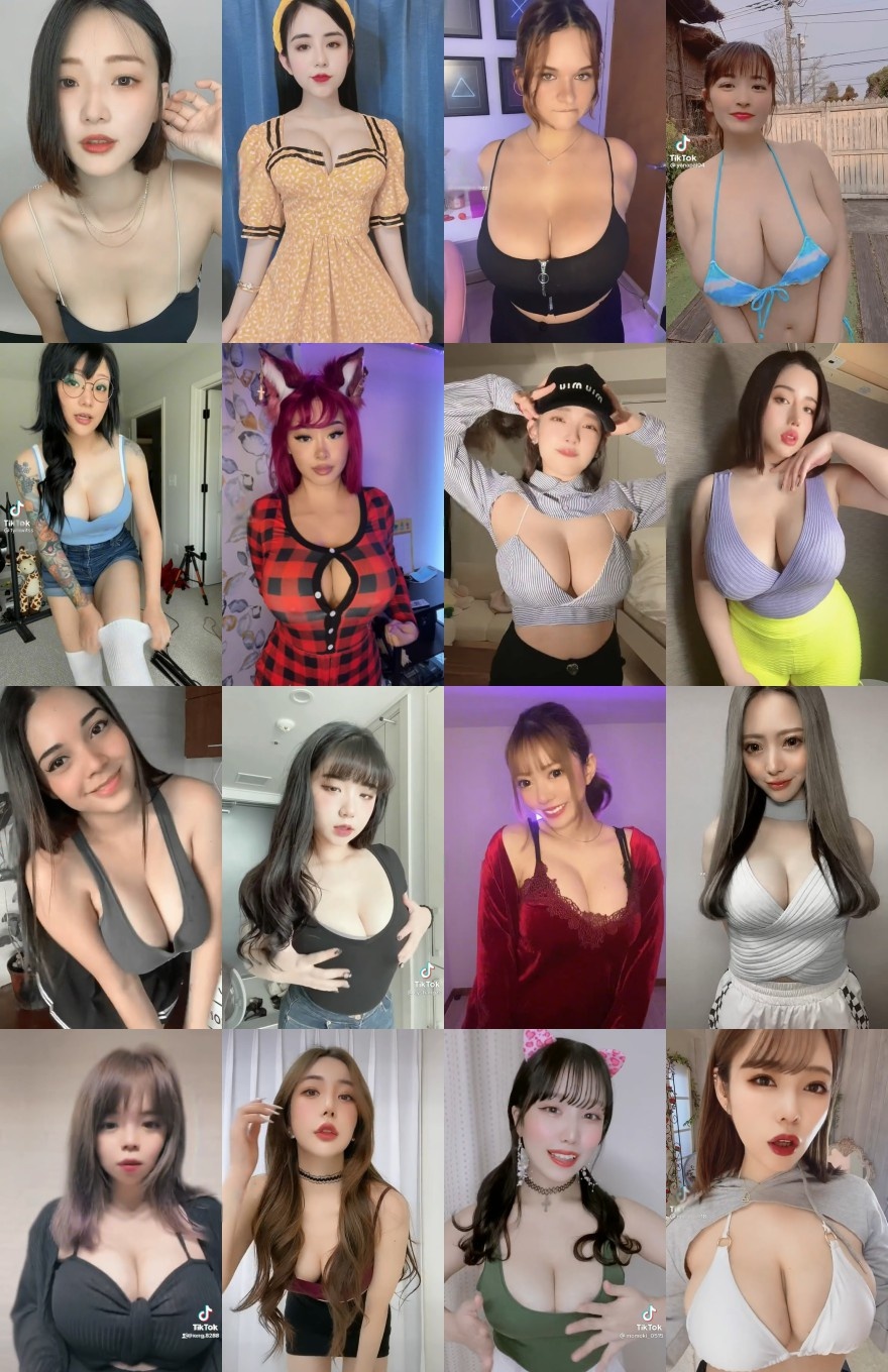 抖音TikTok国际版抖胸合集