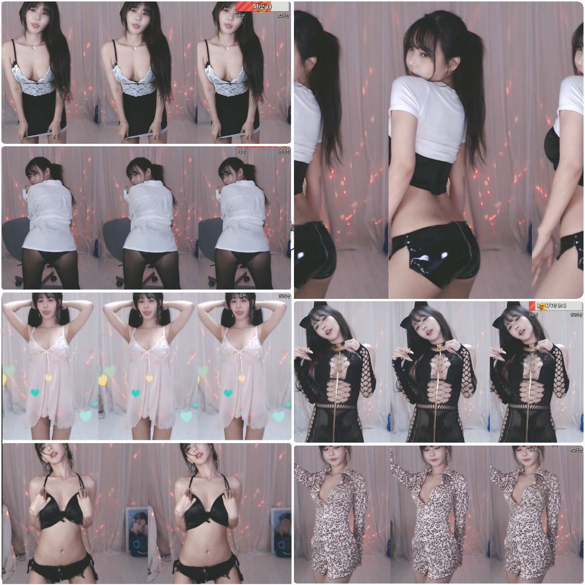AfreecaTv韩国BJ韩璐22年1月精选舞蹈合集三