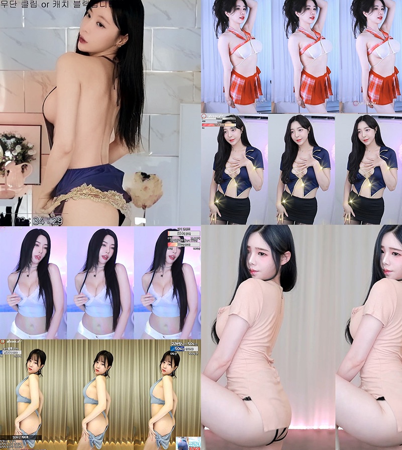 AfreecaTv韩国BJ 23年6月10日录制舞蹈合集