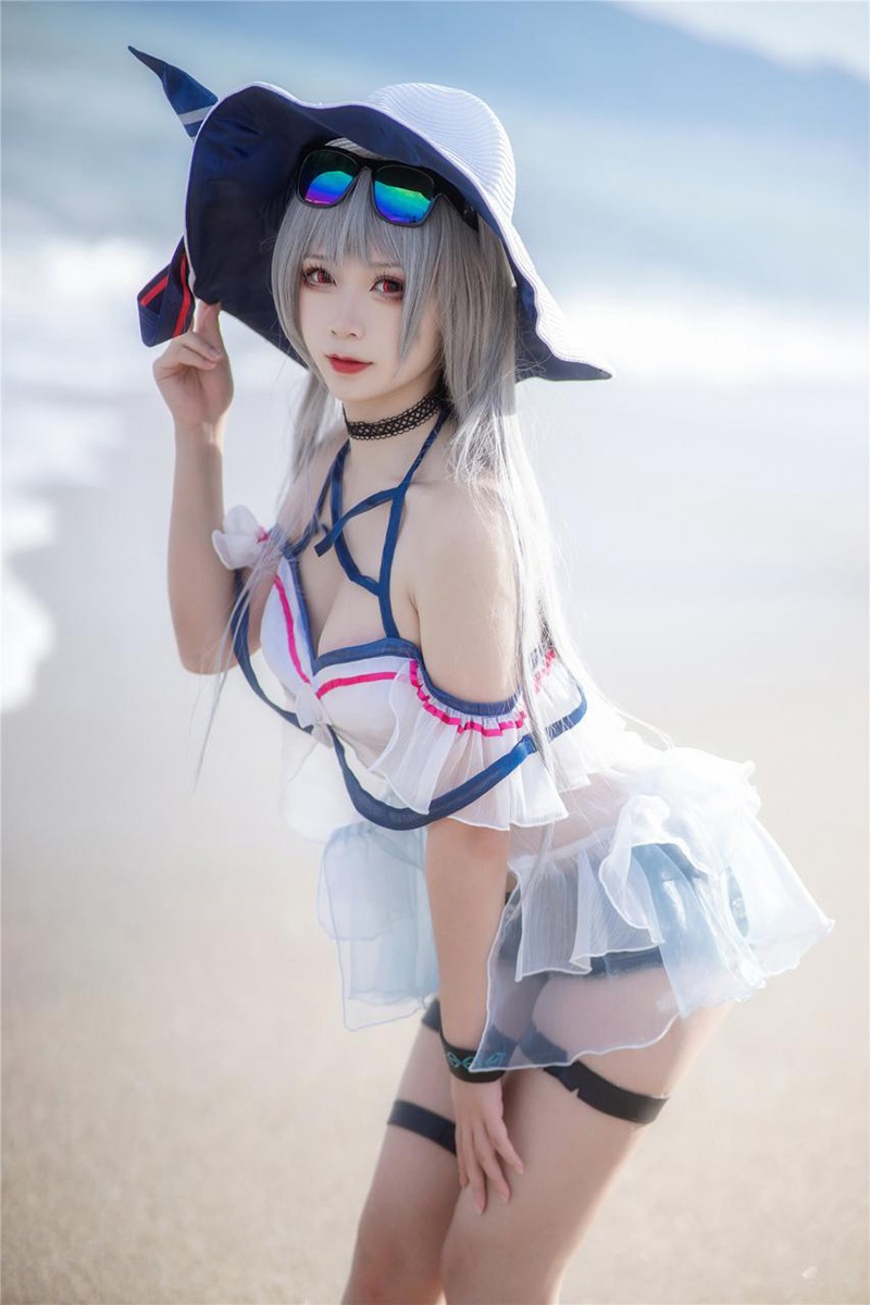 樱落酱w斯卡蒂泳装预览图 2