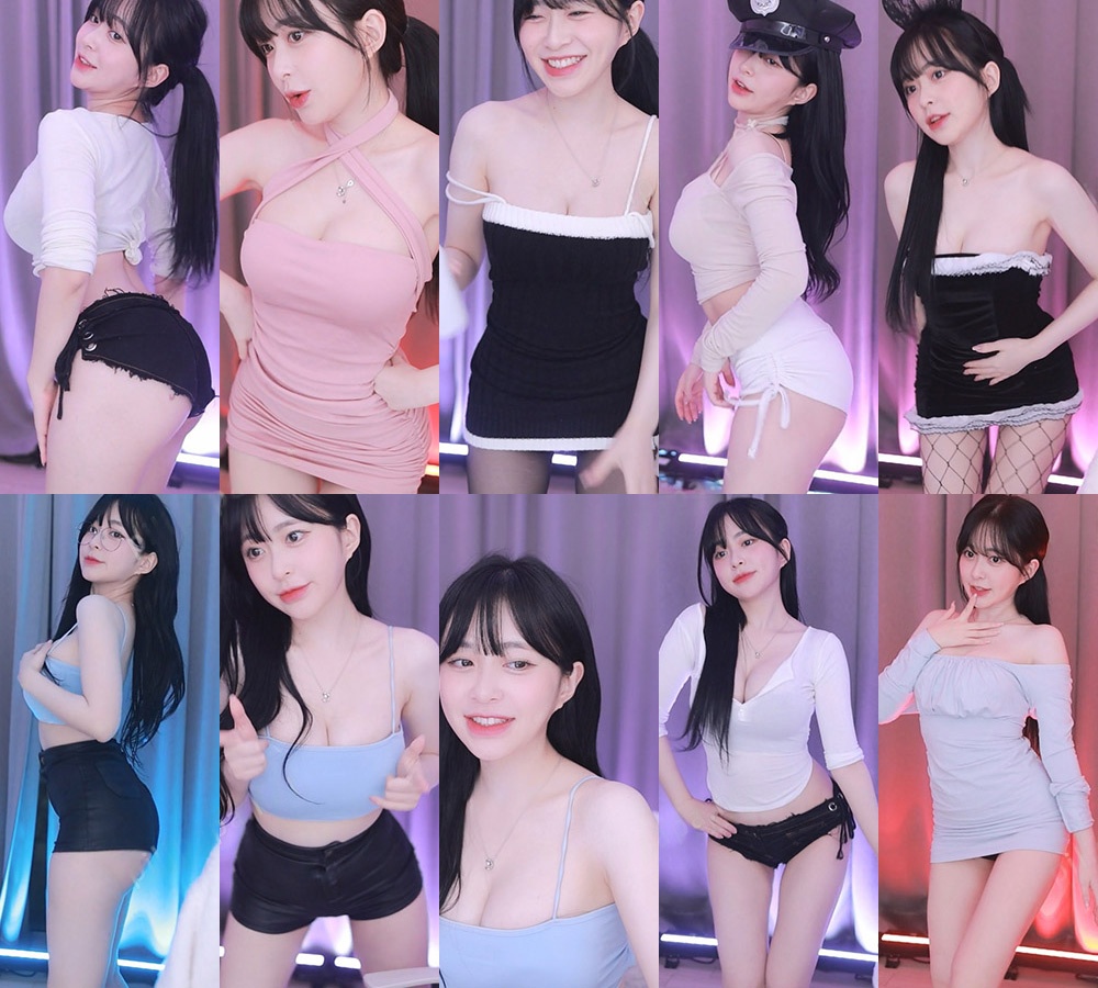 AfreecaTv韩国BJ橘子24年1月精选舞蹈合集
