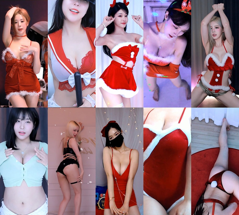 AfreecaTv韩国BJ 23年12月25日录制舞蹈合集