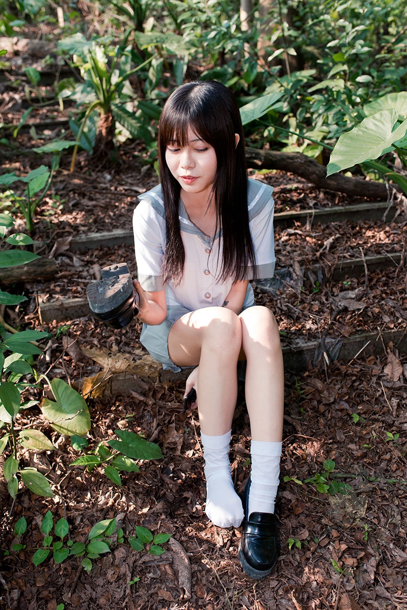 134.日系JK绝对领域郊游少女图片视频预览图 3