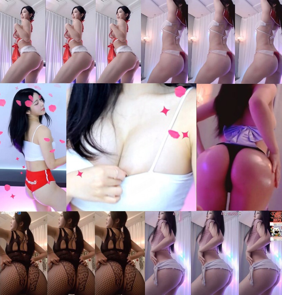 AfreecaTV韩国BJ缇丽19+内衣蜜桃臀舞蹈合集原版