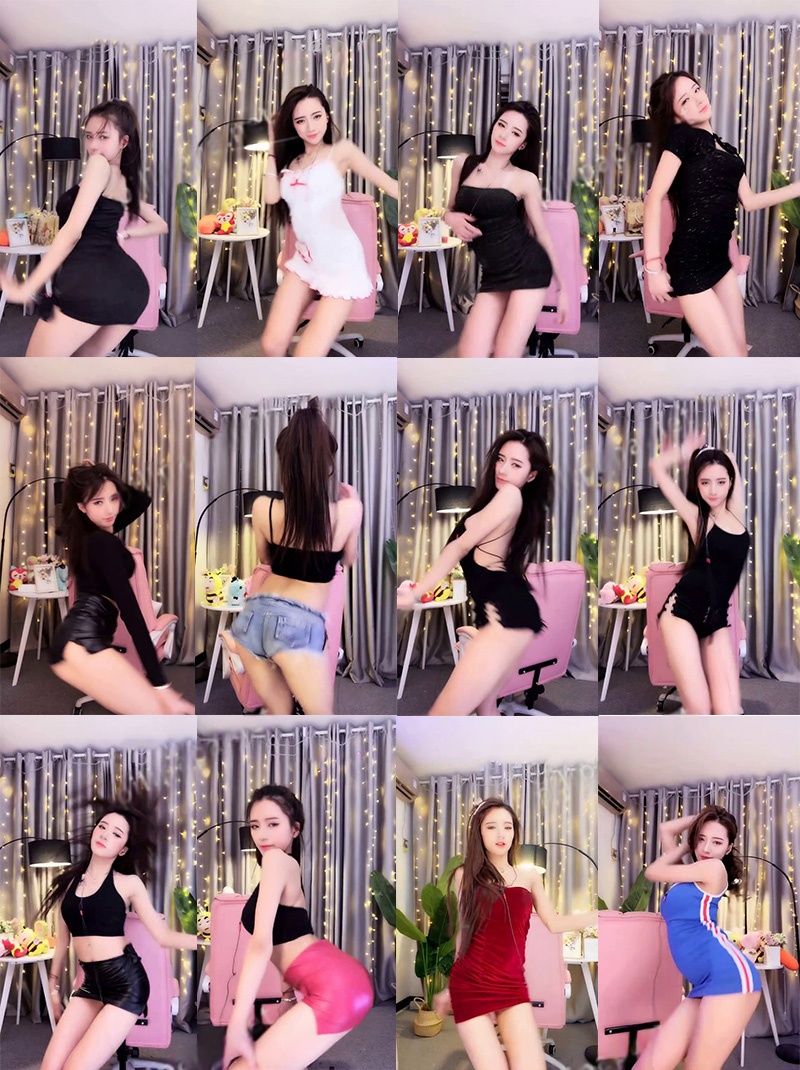 花椒直播阿婷闪现热舞合集