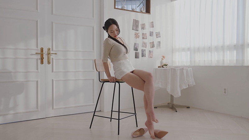 Lookbook时装秀模特妍花yeonhwa男士最爱的时尚丝袜内衣预览图 2