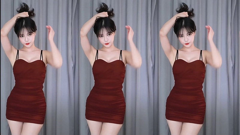 AfreecaTv韩国BJ Somu3u包臀裙性感热舞