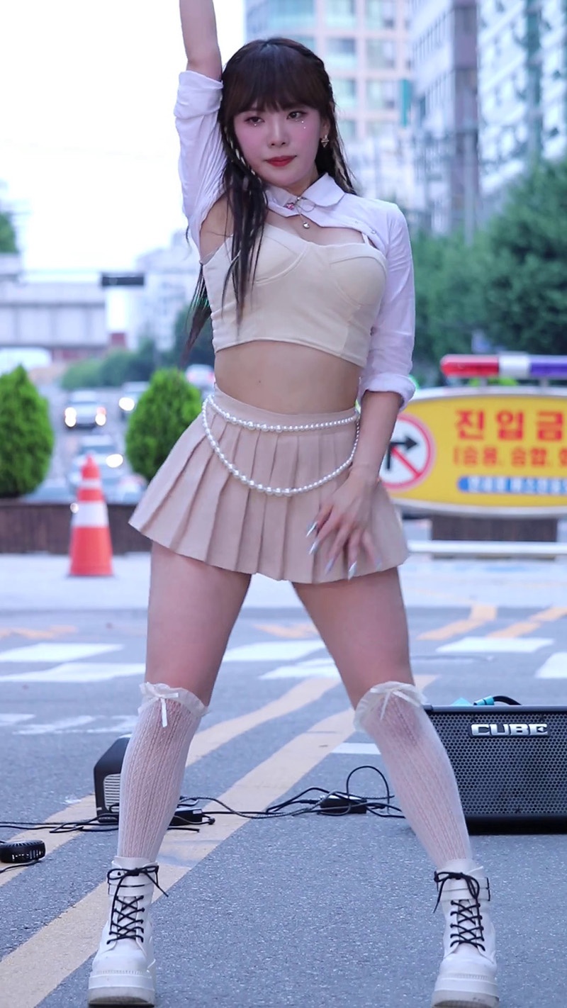 韩国女团Star Fruit街头舞蹈饭拍预览图 3