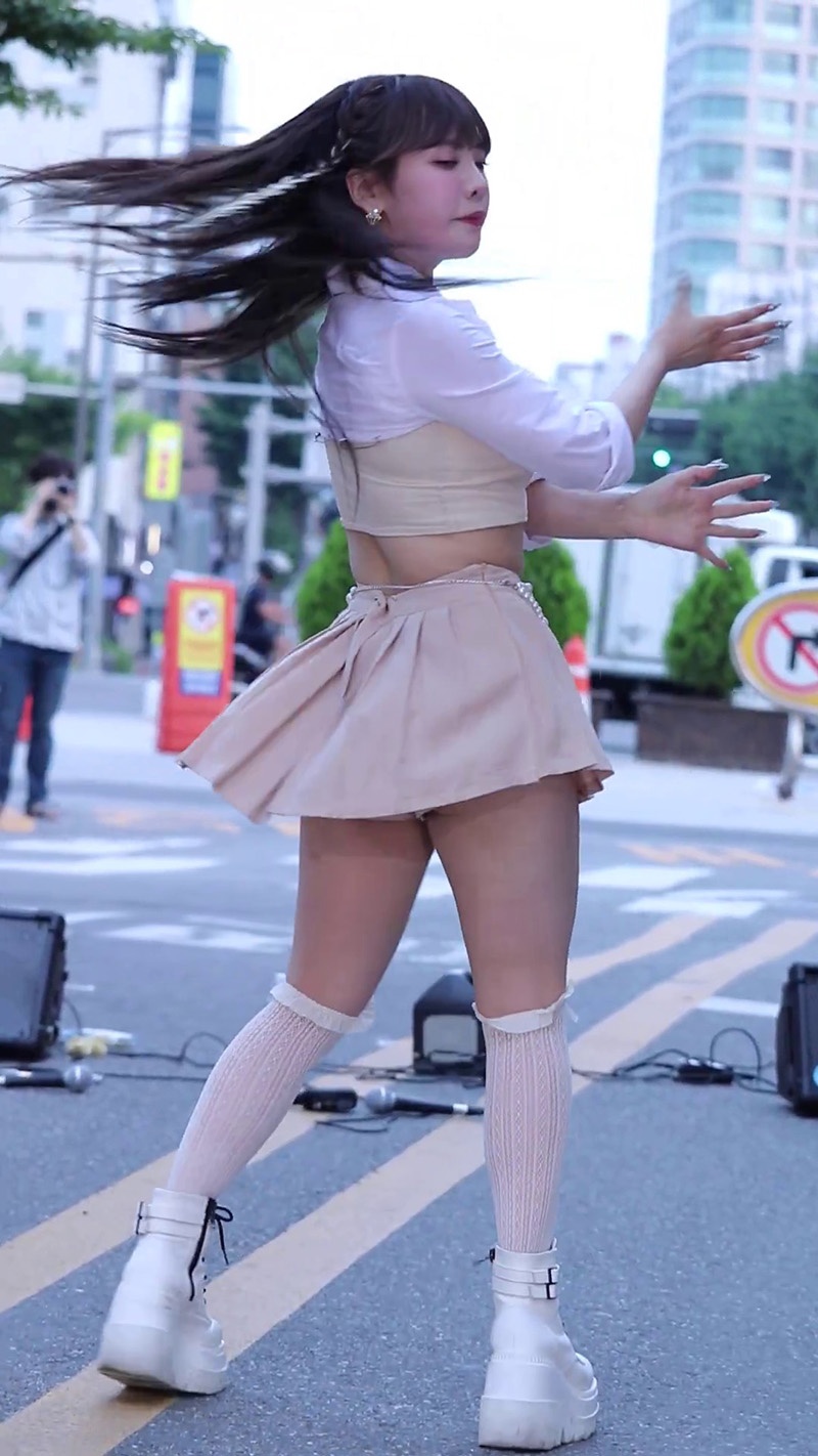 韩国女团Star Fruit街头舞蹈饭拍预览图 5