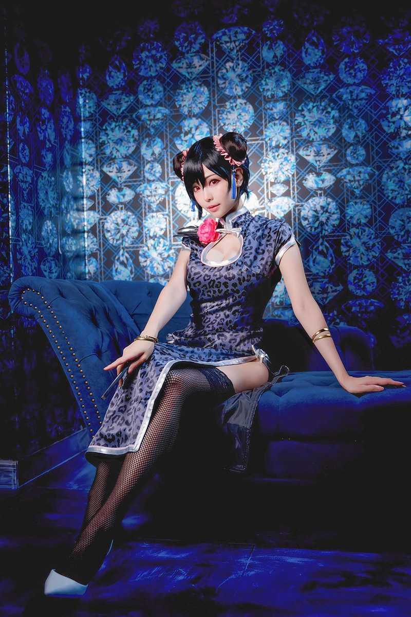 中国台湾模特Ely_eee(ElyEE子)COSer作品蒂法预览图 4